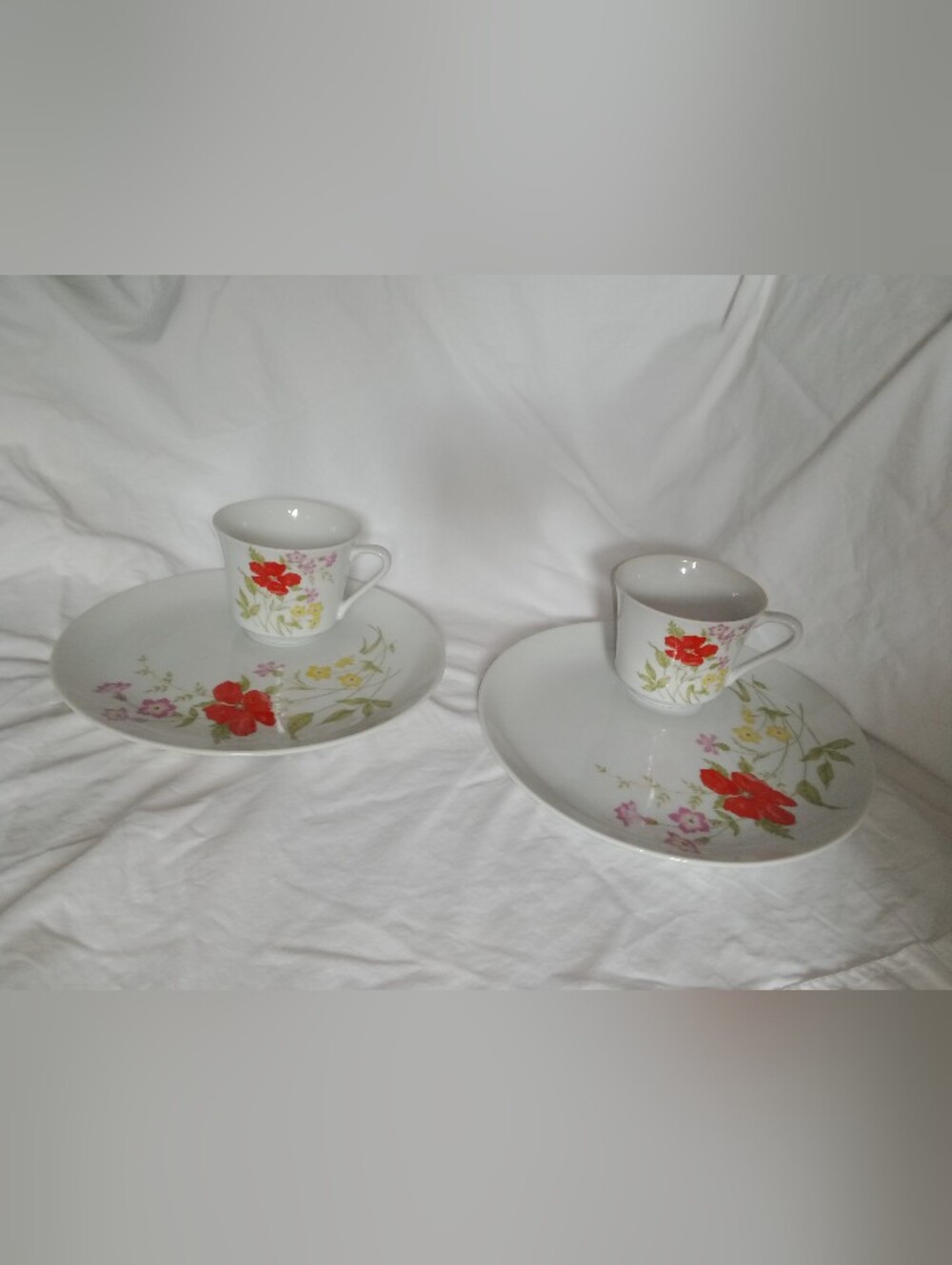 Vintage Japan Tea Coffee Cup Dessert Plate Sets